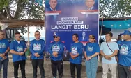 Sambut HUT ke-25, Partai Demokrat Talaud Gelar Jalan Sehat dan Kerja Bakti "Gerakan Indonesia ASRI Langit Biru" di Pantai Indah Melonguane