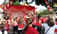 Semarakkan HUT RI ke-81 dan HUT Desa ke-39, Pemerintah Desa Pineleng Dua Gelar Jalan Sehat dan Senam Zumba
