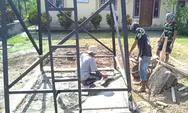 Sinegritas TNI-Rakyat Dalam Mendukung Pembangunan Desa Lewat Giat Pembuatan Sumur Bor