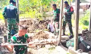 Babinsa Koramil 1312-08/Melonguane Laksanakan Percepatan Sasaran KARBAK Sumur Bor