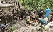Wujudkan Kemanunggalan TNI-Rakyat Babinsa Dan Warga Bersinergi Bangun Jembatan