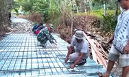 Melalui Program Karya Bakti Skala Besar, TNI Bersama Rakyat Bangun Jembatan Di Wilayah Binaan