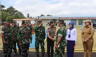 Sinergi Garda Depan NKRI: Kapolres Talaud AKBP Dwi Yatmoko Sambut Langsung Kedatangan Pangdam XIII/Merdeka di Bandara Melonguane