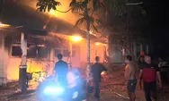 Respons Kilat via Call Center 110: Personil Polres Talaud Gerak Cepat Padamkan Kebakaran SMK Negeri 1 Talaud