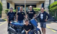 Pencuri Motor Asal Gorontalo Dibekuk URC Bravo Polresta Manado di Wenang
