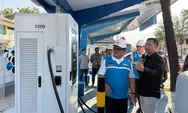 Dukung Ekosistem Kendaraan Listrik Kota Palu, PLN Hadirkan SPKLU Center Fast Charging di PLN UP3 Palu