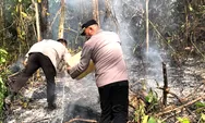 Sigap Atasi Api: Polres Talaud dan BNPB Berhasil Padamkan Karhutla 10 Hektar di Desa Sawang, Kerugian Capai Rp70 Juta