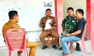 Babinsa Koramil 04/Rainis Laksanakan Giat Komsos Di Sekolah SMK Neg-7 Dapihe