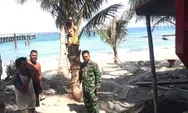 Babinsa Koramil Melonguane Serda Jenri Thomas MeLaksanakan Komsos Bersama Masyarakat