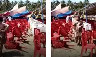Angin Puting Beliung Menyambar Tenda Pesta Perkawinan di Desa Dumara, Bolmong