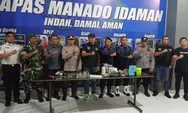 ​Sinergi TNI-Polri dan BNN Gelar Razia di Rutan Manado, Barang Terlarang Ini Berhasil Disita