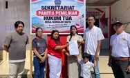 Imanuel Pelealu Resmi Daftar Calon Hukum Tua Desa Kokoleh Satu