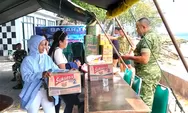 Sambut HUT ke-81 TNI, Kodim 1312/Talaud Gelar Bazar TNI