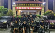 Lakukan Pengejaran Hingga Minsel, Tim URC Polresta Manado Amankan Empat Spesialis Curanmor
