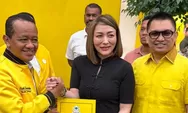 Resmi Nakhodai Partai Golkar Sulut, dr. Michaela Paruntu Terima SK dari Bahlil Lahadalia