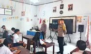Mencetak Generasi Berkarakter, Kapolsek Kabaruan IPDA Andika Putra Amisi, S.H, Ajak Siswa SMP Katolik Barto Bergabung di SMA Taruna