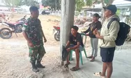 Babinsa Serda Jenri Thomas Laksanakan Kegiatan Komunikasi Sosial di Wilayah Binaan