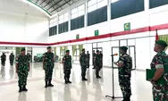 Kodim 1312/Talaud Gelar Korps Raport Kenaikan Pangkat