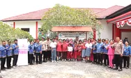 Wujud Kepedulian Tanpa Batas, Kapolres dan Bhayangkari Talaud Sapa Langsung Generasi Luar Biasa di Salibabu