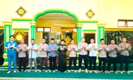 Perkuat Iman dan Integritas, Kapolres Talaud Pimpin Binrohtal Personel di Masjid Agung Jabal Rahmah