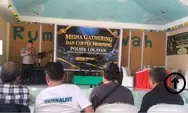 Perkuat Sinergi Jaga Kamtibmas, Polsek Lolayan Gelar Media Gathering dan Coffee Morning Bersama Insan Pers