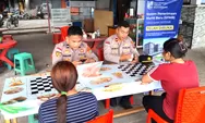 Polres Talaud Sosialisasikan SPMB SMA KTB 2027/2028 kepada Masyarakat di Pantai Indah Melonguane