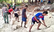 Satgas TMMD Terus Dukun Penyediaan Air Bersih Melalui Pembangunan Sumur Bor Di Desa Taduna