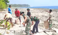 Satgas TMMD Laksanakan Pengambilan Material RTLH Keluarga Bawias di Desa Moronge 1