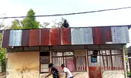 Satgas TMMD Mulai Pembongkaran RTLH Milik Keluarga Manessu-Mandak Di Kelurahan Lirung Satu