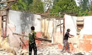 Satgas TMMD ke-130 Kodim 1312/Talaud Laksanakan Pembongkaran RTLH di Kelurahan Lirung Satu