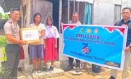 Menyambut HUT Humas Polri ke-75, Kapolres Talaud Salurkan Bansos dan Gelar Program Polisi Peduli Pendidikan di Melonguane