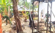Dukung Ketersediaan Air Bersih, Satgas TMMD ke-130 Kodim 1312/Talaud Laksanakan Penggalian Fondasi Tower Air Sumur Bor SD Moronge