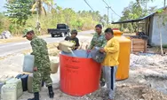 Satgas TMMD Bergerak, Persiapan Tampungan Air Sumur Bor di Desa Taduna Terus Dimatangkan