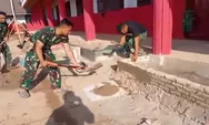Sekolah Kembali Bersih Pascabencana, Anak-anak di Tapanuli Sekolah Lagi