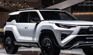 RAJA SUV TOYOTA FORTUNER BERUBAH DESAIN, Pesaing Mitsubishi Pajero Sport Debut Tahun 2024, Desain Baru!
