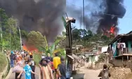 BPBD Ungkap Kronologi Kebakaran Kampung Adat Kasepuhan Cipta Mulya Sukabumi, 70 Rumah Hangus
