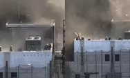 Momen Menegangkan! 10 Pekerja Terjebak di Gedung Terbakar Menteng Berhasil Dievakuasi