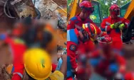 Lolos dari Maut! 2 Pekerja Terhimpit Beton Drainase di Jatinegara, Petugas Damkar Berjuang 3 Jam