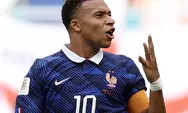 Rekor Emas Mbappe Lewati Messi, tapi Tak Mampu Selamatkan Prancis dari Kekalahan 6-4 