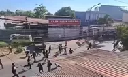 Salah Paham Berujung Bentrok, Konstatering Lahan di Manggala Diwarnai Blokade Jalan dan Gas Air Mata