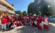 Emak-Emak Wali Kesorga Merah Putih Penuhi Pantai Galesong, Berangkat Naik Truk TNI