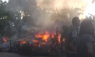 Diduga Ditinggal Memasak, Rumah Warga di Bijawang Bulukumba Ludes Terbakar
