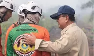 Karhutla Membara di Kalimantan, Prabowo Turun Tangan dan Kerahkan TNI-Polri