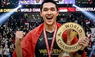 Tersingkir di 16 Besar, Jonatan Christie Malah Naik ke Peringkat 1 Dunia 2026