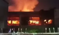 Kebakaran Gegerkan Kampus UNM Parang Tambung, Gedung Proyek Jadi Sasaran Api
