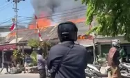 Asrama Kodam Mattoanging Makassar Terbakar, 23 Rumah Hangus dan 26 KK Terdampak