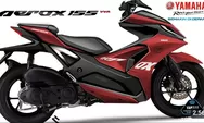 Yamaha Aerox 155 VVA 2024 Makin Gokil, Ada Varian Warna Baru, Spesifikasi Makin Komplit, Desain Makin Berani 