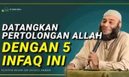 Masya Allah, Ternyata ini 5 Infaq Untuk Mendatangkan Pertolongan Allah, dr. Zaidul Akbar: Ada Lima