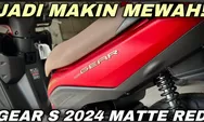 Review Lengkap Yamaha Gear 2024 Tipe S Matte Red Lengkap Spesifikasi dan Harga Terbaru