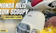 Honda Rilis Adik Scoopy Harga Cuma 17 Jutaan Saja, Emang Gokil!!!